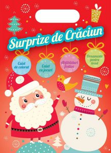 Surprize de Crăciun (carte cu abțibilduri)
