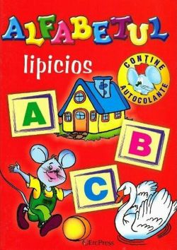 Alfabetul lipicios. Contine autocolante