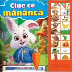Carte cu sunete. Cine ce mananca de Inesa Tautu