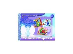 Crăiasa Zăpezii. Activităţi 3-5 ani. Micul artist plastic