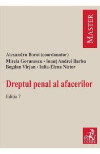 Dreptul penal al afacerilor. Ed.7