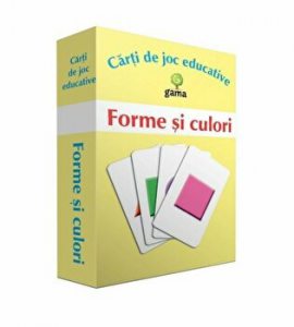 Forme si culori. Carti de joc educative