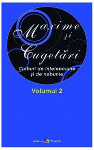 Maxime şi cugetări. Volumul II