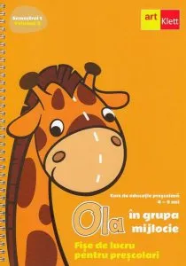 OLA în grupa mijlocie. Fișe de lucru pentru preșcolari (4-5 ani). Semestrul 1. Vol. 2