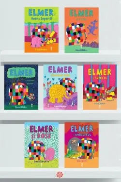 Pachet Seria Elmer și prietenii de David McKee
