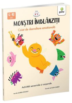 Activități senzoriale și corporale. Monștri îmblânziți (Vol. 1)