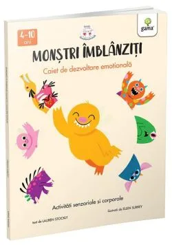 Activități senzoriale și corporale. Monștri îmblânziți (Vol. 1) de Lauren Stockly