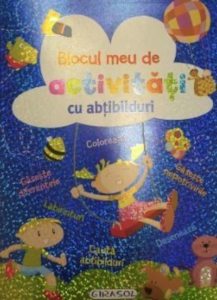 Blocul meu de activitati cu abtibilduri
