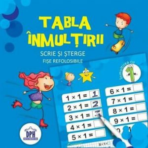 Caiet tabla inmultirii