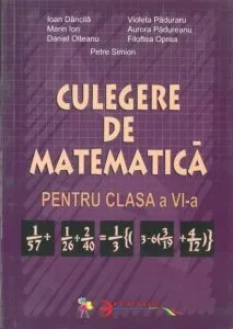 Culegere de matematica. Clasa a VI-a
