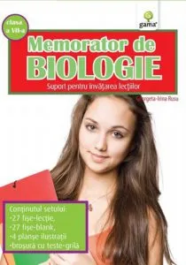 Memorator de Biologie, clasa a VII-a. Suport pentru invatarea lectiilor de Georgeta-Irina Rusu