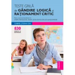 Teste grila de gandire logica si rationament critic