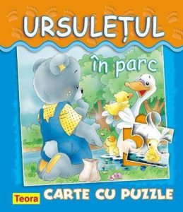 Ursuletul in parc - carte cu puzzle