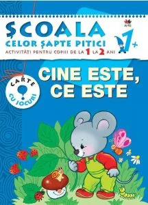 Cine este, ce este. Activitati pentru copiii de la 1 la 2 ani - carte cu jocuri