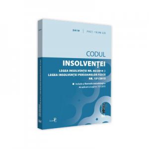 Codul insolventei - 2019