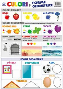 Culori si forme geometrice. Plansa