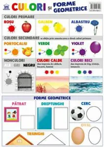 Culori si forme geometrice. Plansa