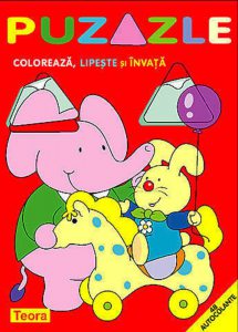 Puzzle - Coloreaza, lipeste si invata. Triunghiul