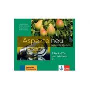 Aspekte neu C1, 3 Audio-CDs zum Lehrbuch. Mittelstufe Deutsch