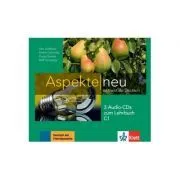 Aspekte neu C1, 3 Audio-CDs zum Lehrbuch. Mittelstufe Deutsch de Ute Koithan