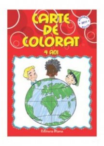 Carte de colorat pentru 4 ani