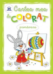 Cartea mea de colorat - Primavara
