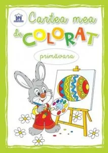Cartea mea de colorat - Primavara