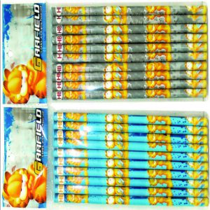 Creioane HB Garfield - set 10 bucati