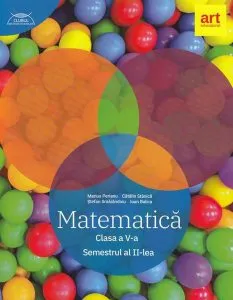 Matematică. Clasa a V-a. Semestrul 2 - Traseul albastru. Clubul Matematicienilor