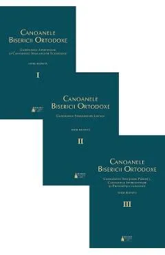 Set 3 volume: Canoanele Bisericii Ortodoxe de Autor Anonim