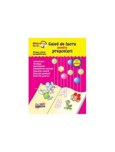 Grădinița veselă. Caiet de lucru pentru preșcolari. Grupa mare pregătitoare