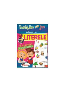 Învățăm prin joc Literele. Cărți de joc educative ( 6 ani). Ediția a II-a