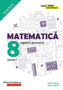 Matematică. Algebră, geometrie. Clasa a VIII-a. Consolidare. Partea I