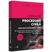 Codul de procedura civila: 28 mai 2023. Editie tiparita pe hartie alba