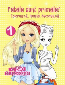Fetele sunt primele 1 - cu 250 de autocolante
