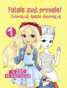 Fetele sunt primele 1 - cu 250 de autocolante