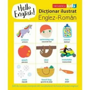 Hello English! Dictionar ilustrat englez-roman de Sam Hutchinson