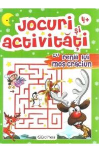 Jocuri si activitati cu renii lui Mos Craciun