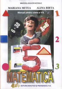 Matematica. Manual clasa a V-a