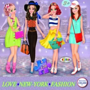 Puzzle - New-york Fashion (120 De Piese)