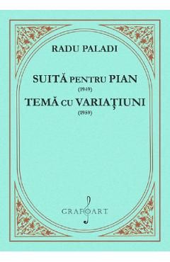 Suita pentru pian 1949. Tema cu variatiuni 1959