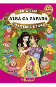 Alba ca Zapada de Sa citim cu litere de tipar
