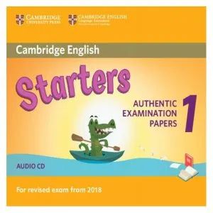 Cambridge English Starters 1 for revised exam from 2018. Audio CD