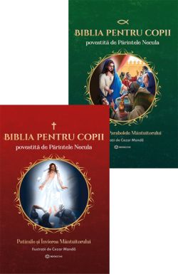 Pachet Biblia pentru copii povestita de Parintele Necula Vol II   Vol III