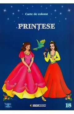 Printese. Carte de colorat de Autor Anonim