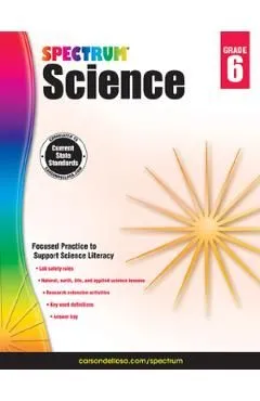 Spectrum Science, Grade 6 de Spectrum