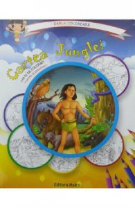 Cartea junglei: carte de colorat + poveste. Carla coloreaza