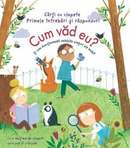 Cum vad eu? Si cum functioneaza celelalte simturi ale mele? (Usborne) Carte cu clape