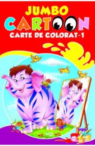 Jumbo Cartoon 1. Carte de colorat