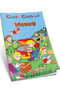 Meserii. Carte de colorat